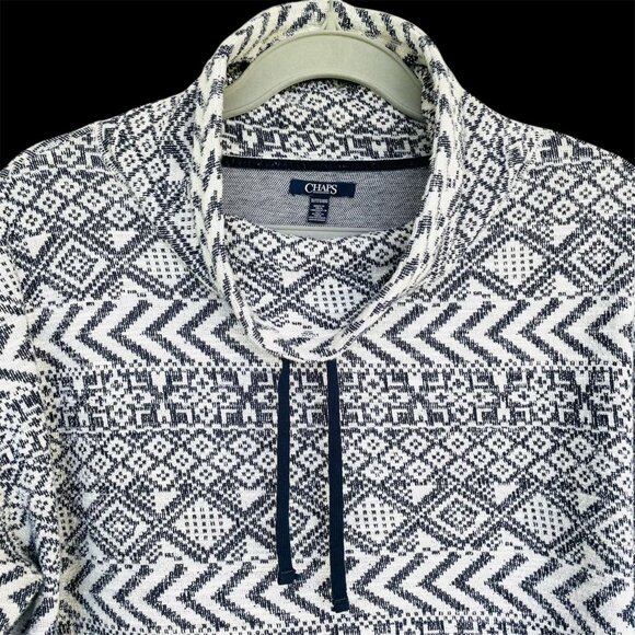 Chaps Ralph Lauren Cowl Neck Pullover Size 3X Aztec Southwestern Artsy Boho - Picture 2 of 5